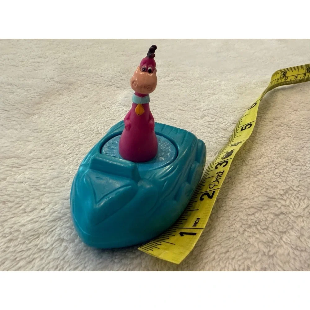 Vintage 1991 Denny's Flintstones Dino Dinosaur Wind Up Boat Toy Hanna-Barbera‎